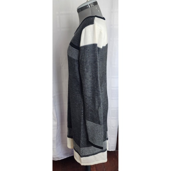 Ivanka Trump sweater dress Women's Size X Large Black And White - Picture 4 of 7